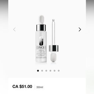 Set of 2 New Clinique Clarifying Do-Over Peel 30ml